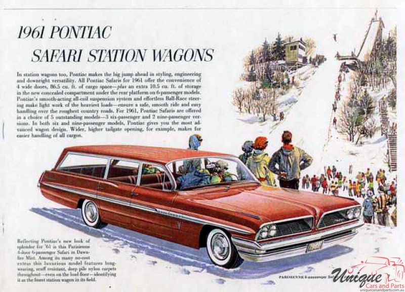 1961 Canadian Pontiac Brochure Page 9
